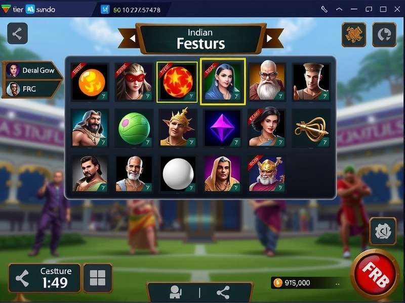 Tier Legend gameplay screenshot showing character selection